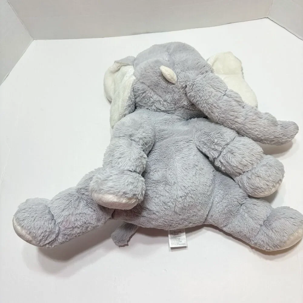 Baby Ganz Plush Elephant Jellybean Gray Medium Stuffed Animal Toy